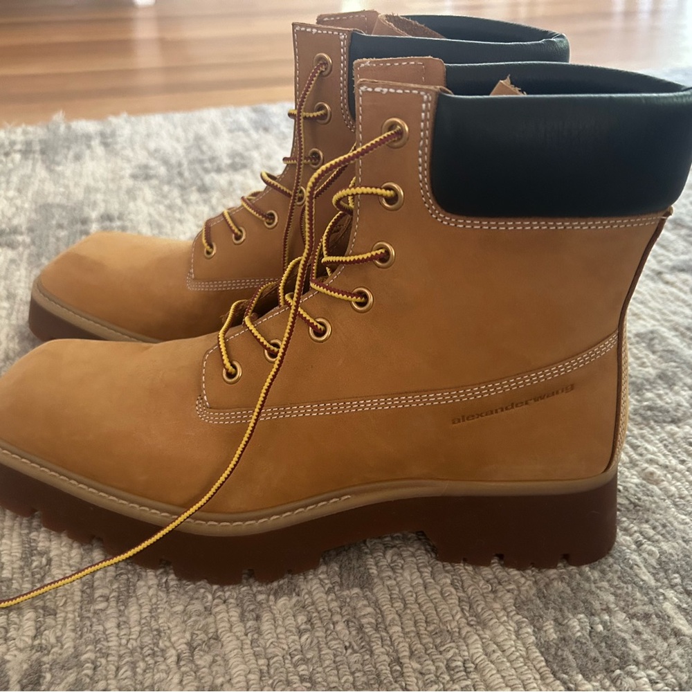 Alexander Wang Lace-Up Boots